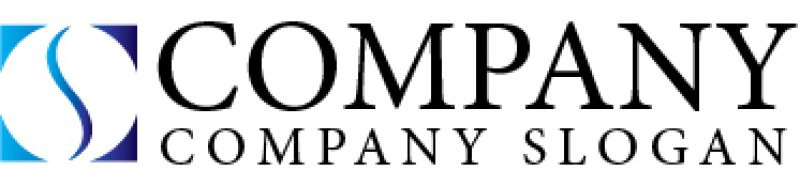 画像5: S・四角・曲線・グラデーション・ロゴ・マークデザイン3017 (5)