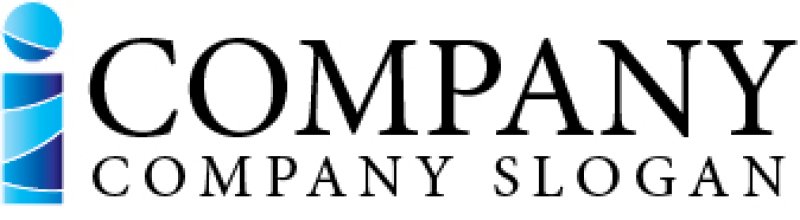 画像5: i・シンプル・アルファベット・グラデーション・ロゴ・マークデザイン3026 (5)