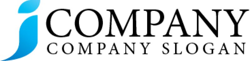 画像5: i・j・シンプル・アルファベット・グラデーション・ロゴ・マークデザイン3028 (5)