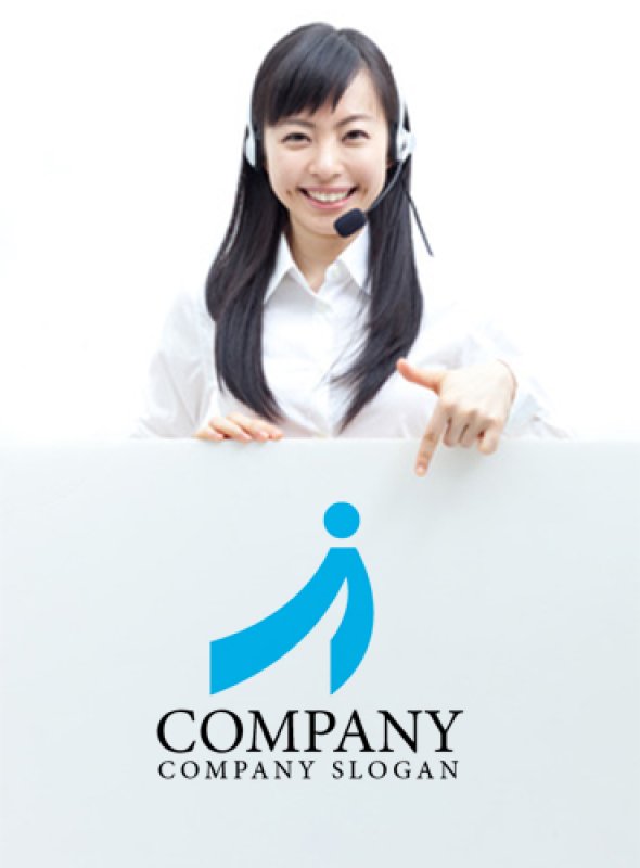 画像3: i・人・リボン・アルファベット・ロゴ・マークデザイン3030 (3)