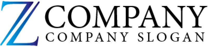 画像5: Z・上昇・対象・シンプル・アルファベット・グラデーション・ロゴ・マークデザイン3033 (5)