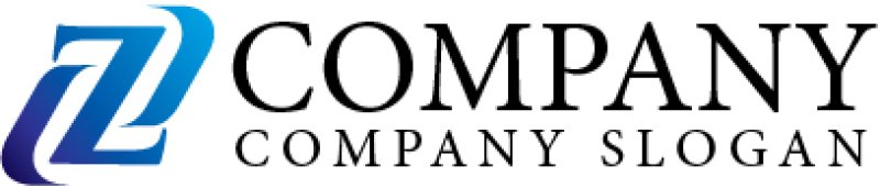 画像5: Z・曲線・アルファベット・グラデーション・ロゴ・マークデザイン3035 (5)