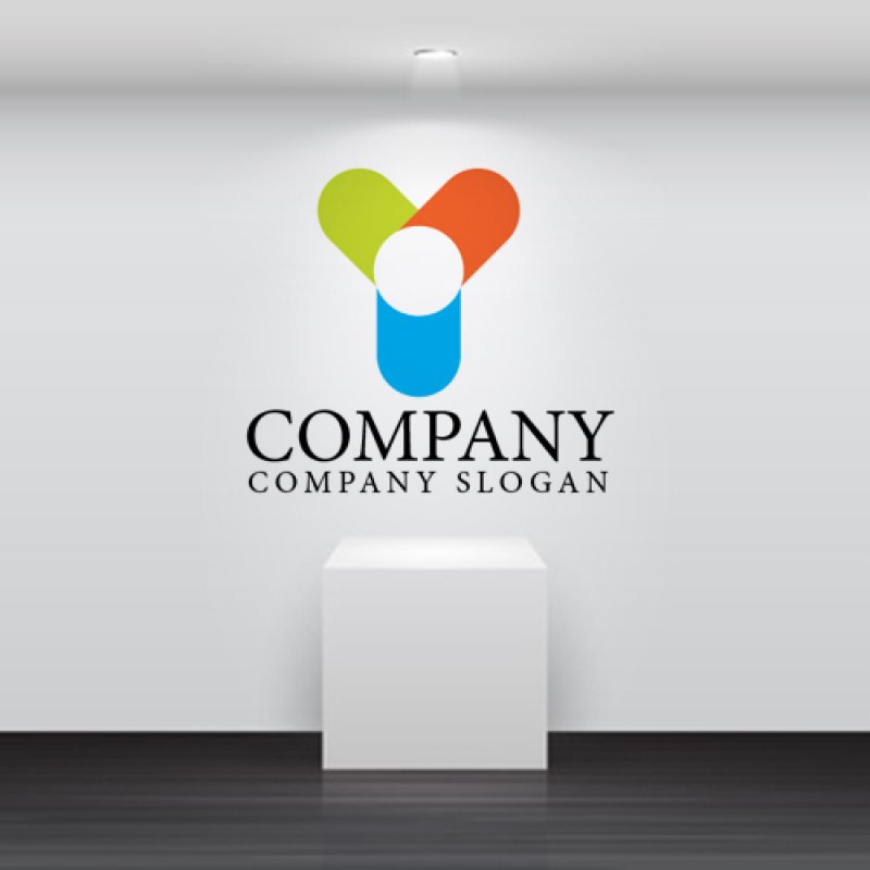 画像2: Y・輪・重なり・アルファベット・ロゴ・マークデザイン3038 (2)