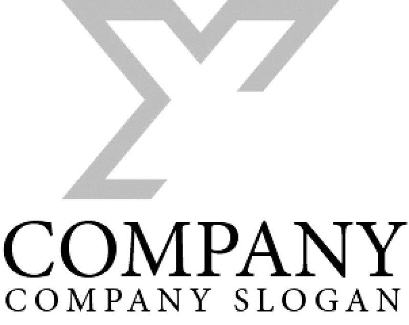 画像4: Y・X・線・アルファベット・ロゴ・マークデザイン3045 (4)