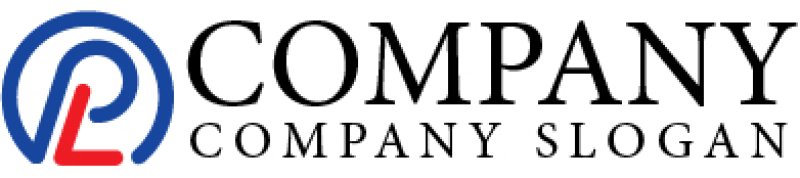 画像5: P・L・輪・線・アルファベット・ロゴ・マークデザイン3054 (5)