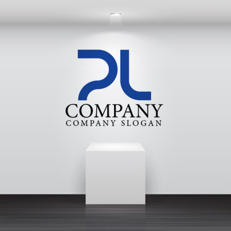 画像2: P・L・線・シンプル・アルファベット・ロゴ・マークデザイン3058 (2)