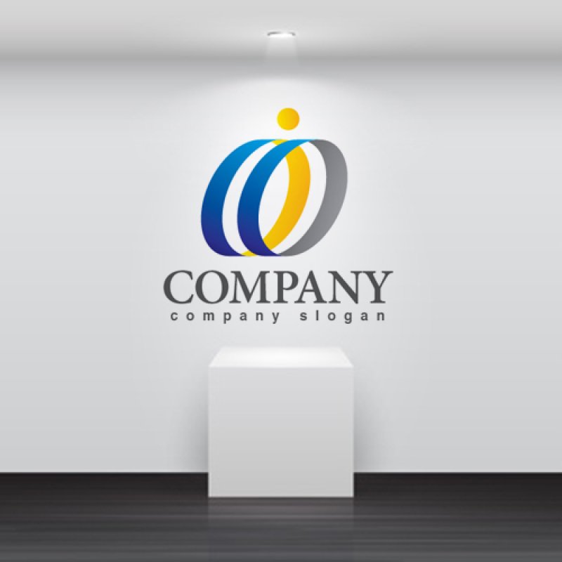 画像2: O・移動・グラデーション・アルファベット・ロゴ・マークデザイン3077 (2)