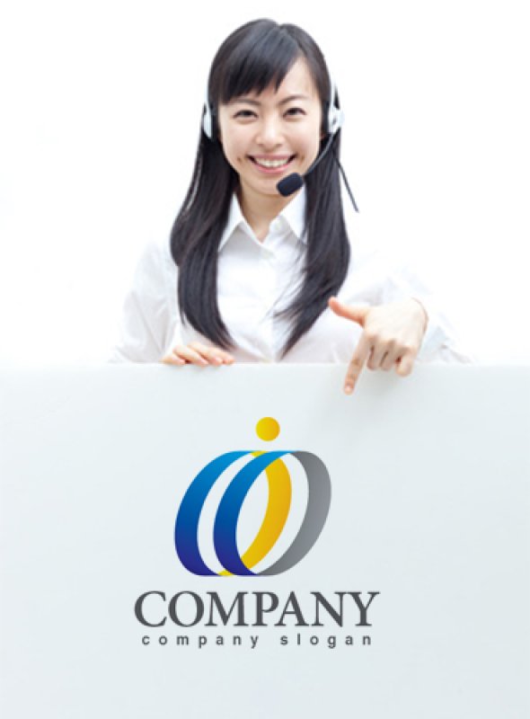 画像3: O・移動・グラデーション・アルファベット・ロゴ・マークデザイン3077 (3)