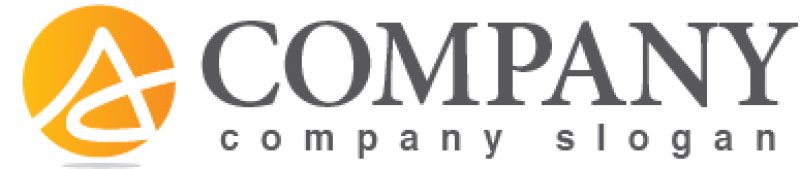 画像5: A・輪・ アルファベット・線・ロゴ・マークデザイン3126 (5)