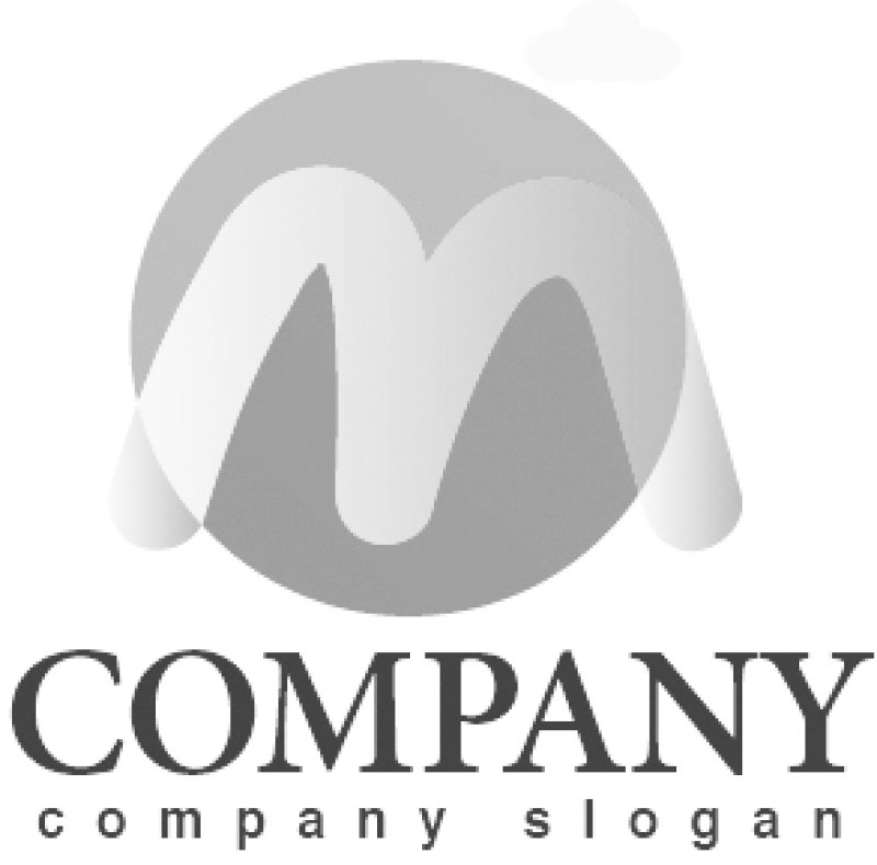 画像4: M・輪・曲線・雲・アルファベット・ロゴ・マークデザイン3129 (4)