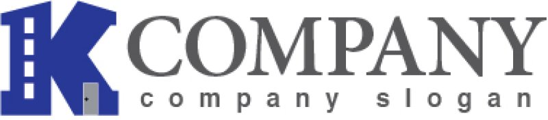 画像5: K・家・窓・アルファベット・ロゴ・マークデザイン3130 (5)