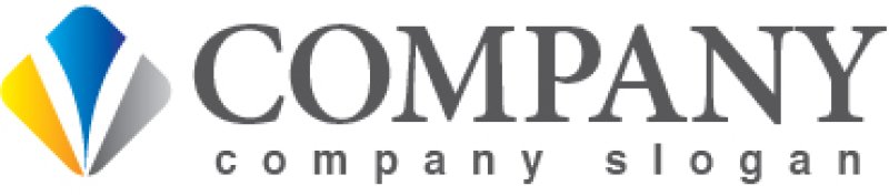 画像5: V・四角・曲線・上昇・アルファベット・ロゴ・マークデザイン3137 (5)