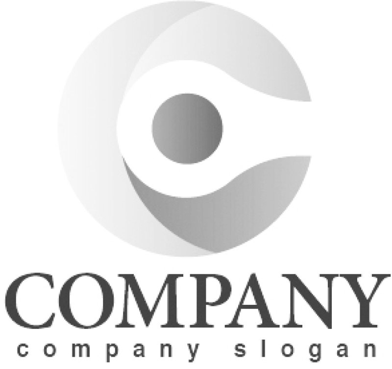 画像4: C・人・グラデーション・アルファベット・ロゴ・マークデザイン3153 (4)