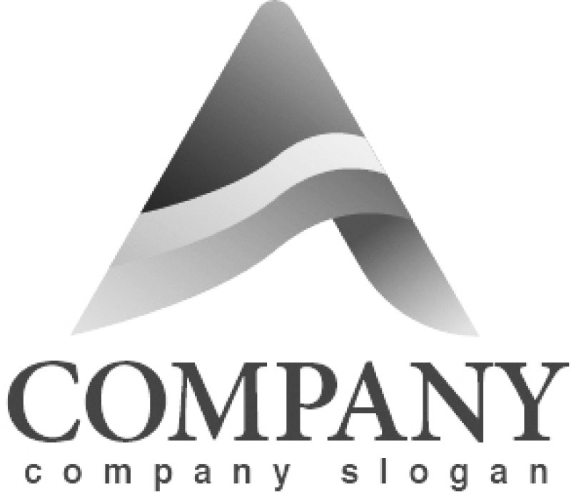 画像4: A・曲線・山・グラデーション・アルファベット・ロゴ・マークデザイン3164 (4)