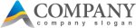 画像5: A・曲線・山・グラデーション・アルファベット・ロゴ・マークデザイン3164 (5)