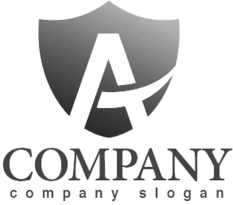 画像4: A・紋章・曲線・グラデーション・ロゴ・マークデザイン3166 (4)