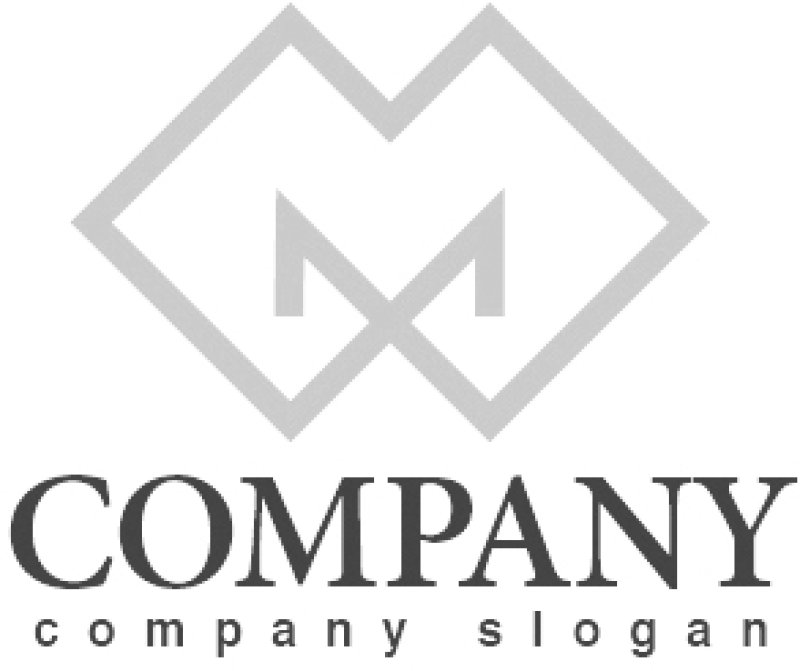 画像4: M・四角・線・ロゴ・マークデザイン3175 (4)