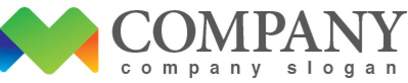 画像5: M・V・グラデーション・アルファベット・ロゴ・マークデザイン3179 (5)