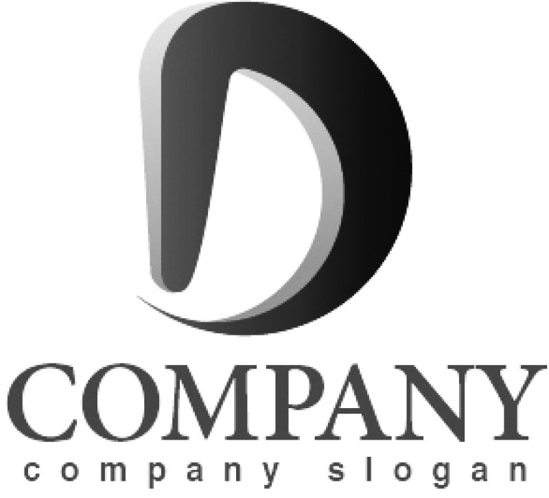 画像4: D・曲線・シンプル・グラデーション・アルファベット・ロゴ・マークデザイン3192 (4)