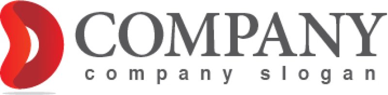 画像5: D・楕円・曲線・グラデーション・アルファベット・ロゴ・マークデザイン3201 (5)