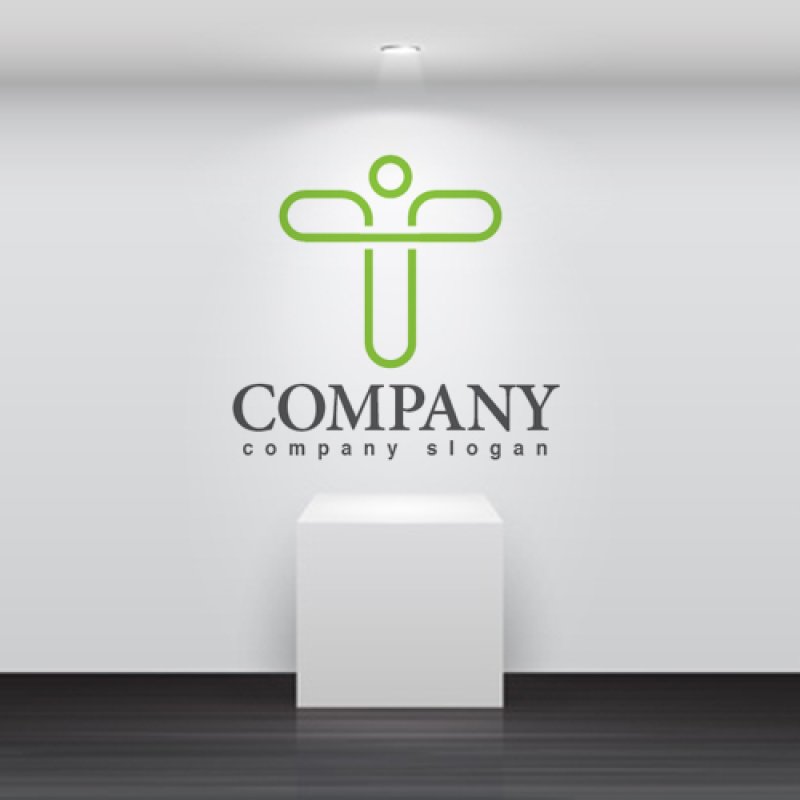 画像2: T・人・トンボ・ロゴ・マークデザイン3211 (2)