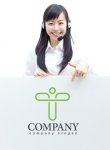 画像3: T・人・トンボ・ロゴ・マークデザイン3211 (3)