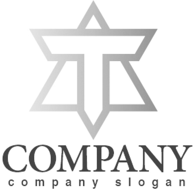 画像4: T・シンプル・グラデーション・アルファベット・三角・ロゴ・マークデザイン3220 (4)