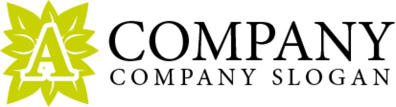 画像2: A・葉ロゴ・マークデザイン322 (2)