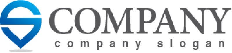 画像5: S・曲線・こま・グラデーション・ロゴ・マークデザイン3243 (5)