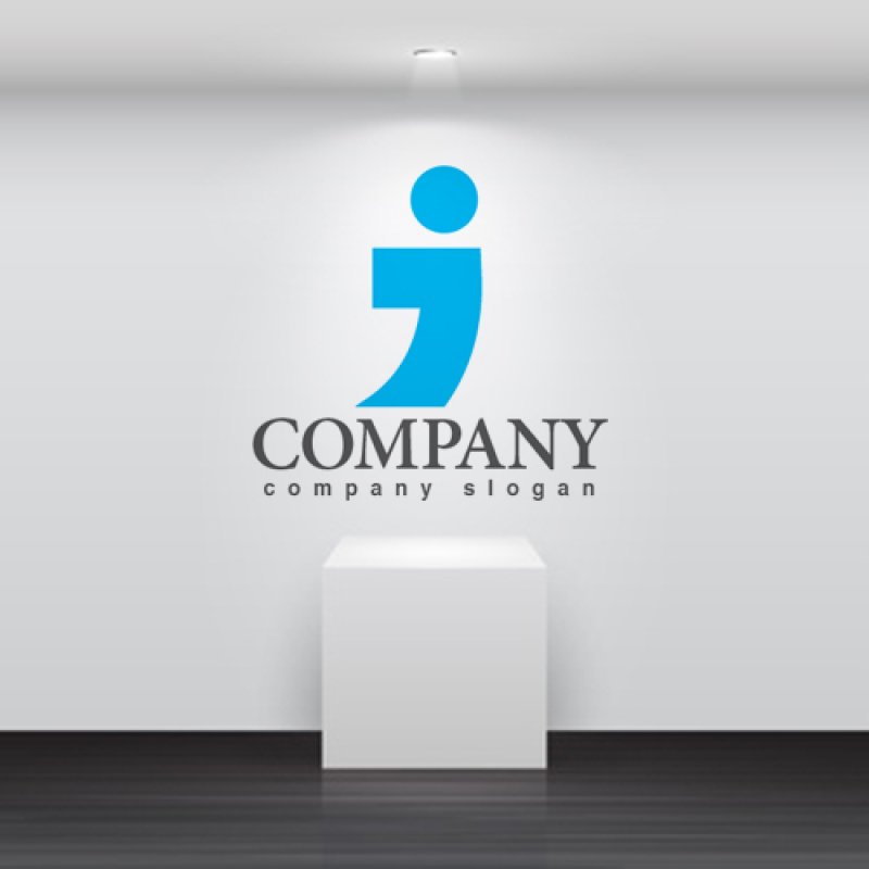 画像2: i・人・シンプル・矢印・アルファベット・ロゴ・マークデザイン3271 (2)