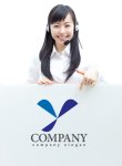 画像3: Y・トンボ・羽・アルファベット・ロゴ・マークデザイン3306 (3)
