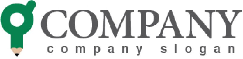 画像5: g・鉛筆・勉強・ロゴ・マークデザイン3311 (5)