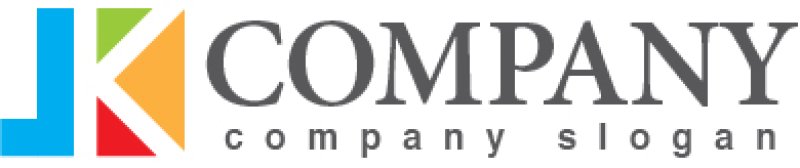 画像5: K・J・工場・アルファベット・ロゴ・マークデザイン3330 (5)