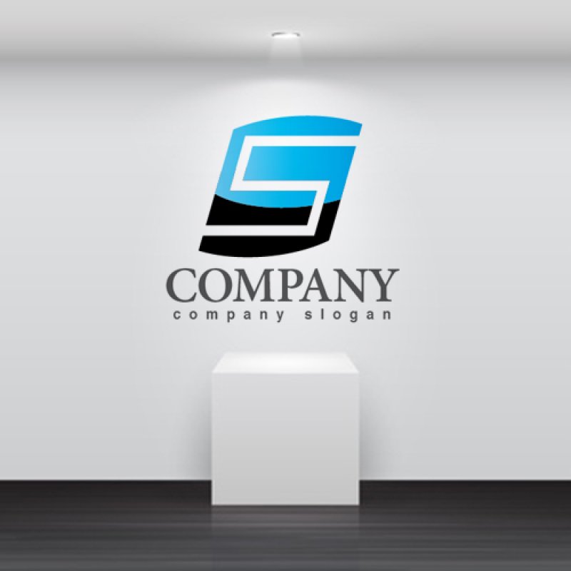 画像2: S・輝き・エンブレム・グラデーション・ロゴ・マークデザイン3337 (2)