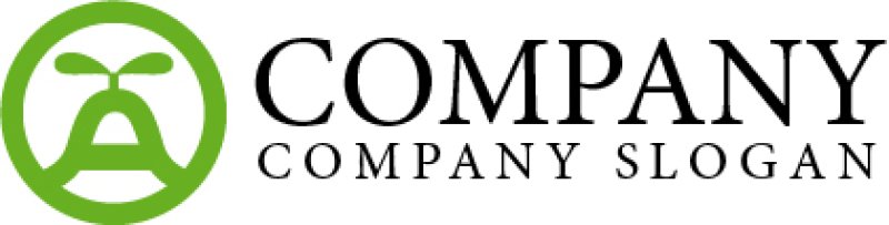 画像2: A・葉ロゴ・マークデザイン335 (2)