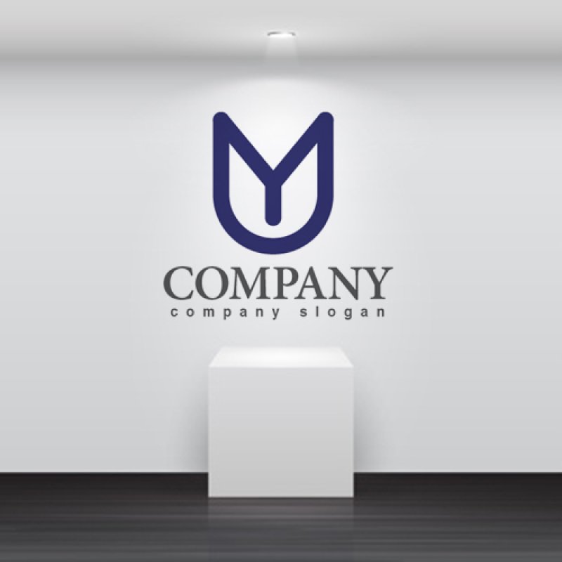 画像2: Y・葉・花・アルファベット・ロゴ・マークデザイン3378 (2)