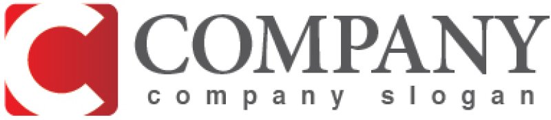 画像5: C・四角・シンプル・グラデーション・アルファベット・ロゴ・マークデザイン3391 (5)