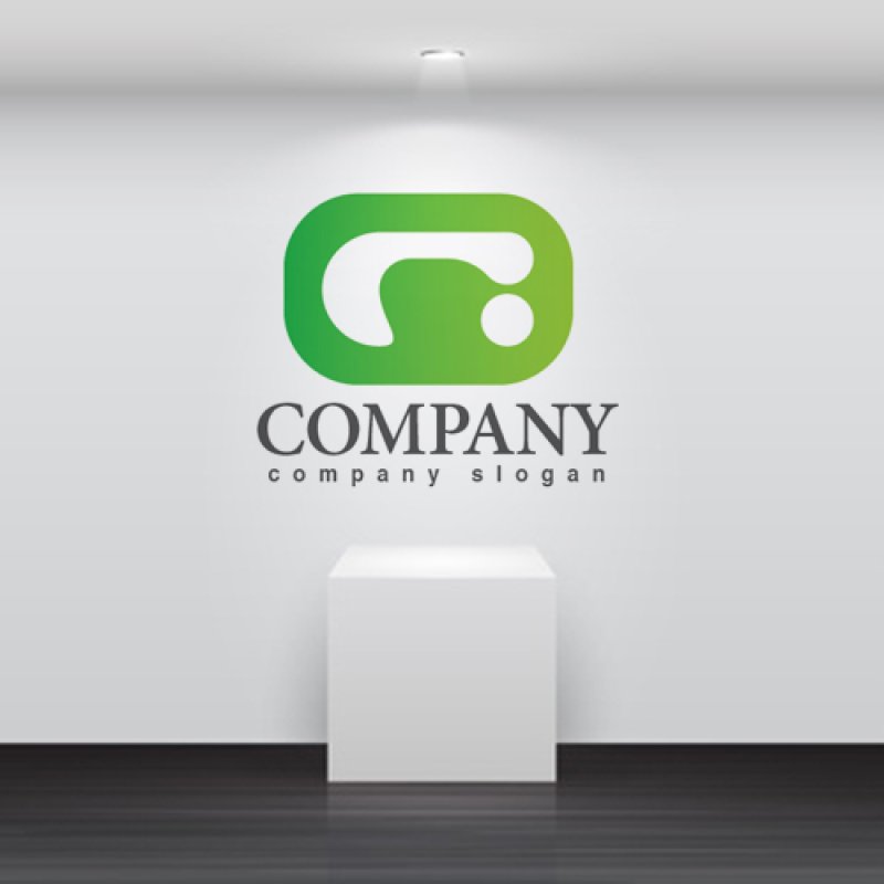 画像2: C・四角・点・グラデーション・アルファベット・ロゴ・マークデザイン3393 (2)