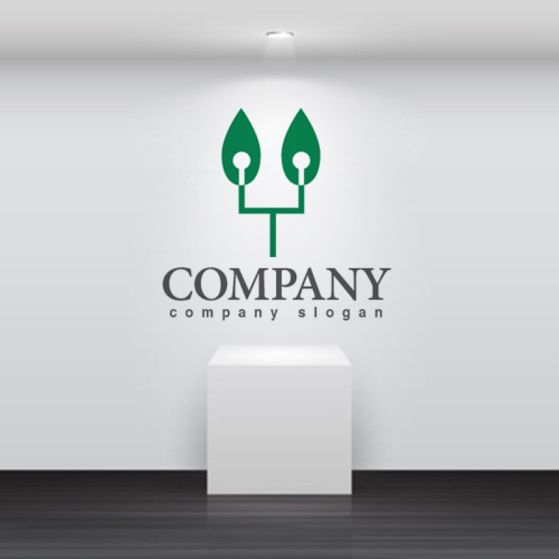 画像2: Y・葉・スイッチ・回路・アルファベット・ロゴ・マークデザイン3400 (2)