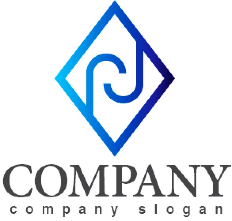 画像4: J・ひし形・グラデーション・ロゴ・マークデザイン3407 (4)