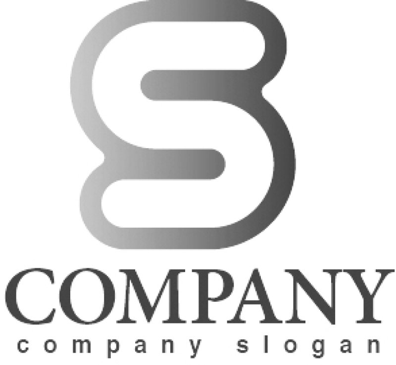 画像4: S・シンプル・グラデーション・アルファベット・ロゴ・マークデザイン3411 (4)