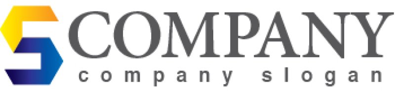 画像5: S・シンプル・グラデーション・アルファベット・ロゴ・マークデザイン3414 (5)