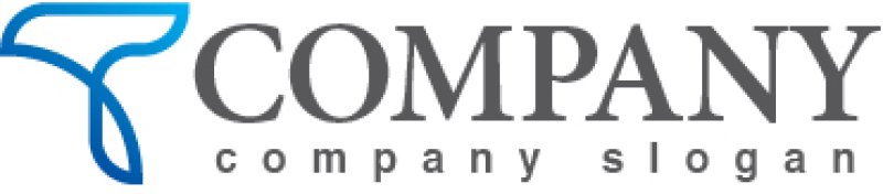 画像5: T・線・シンプル・グラデーション・ロゴ・マークデザイン3418 (5)