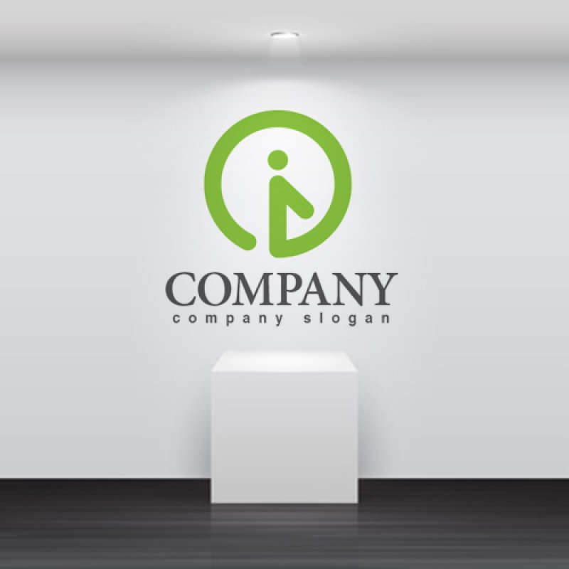 画像2: i・輪・矢印・アルファベット・ロゴ・マークデザイン3432 (2)