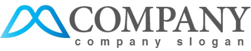 画像5: M・羽・山・グラデーション・ロゴ・マークデザイン3441 (5)