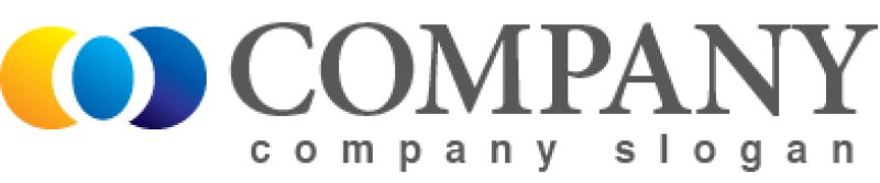 画像5: C・O・輪・グラデーション・アルファベット・ロゴ・マークデザイン3449 (5)