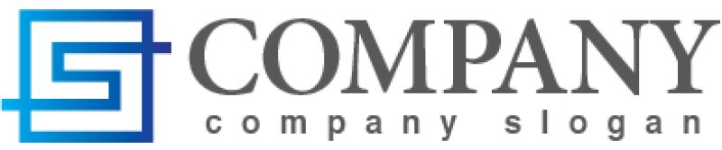 画像5: S・四角・グラデーション・ロゴ・マークデザイン3462 (5)