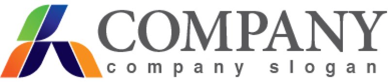 画像5: A・葉・グラデーション・アルファベット・ロゴ・マークデザイン3474 (5)