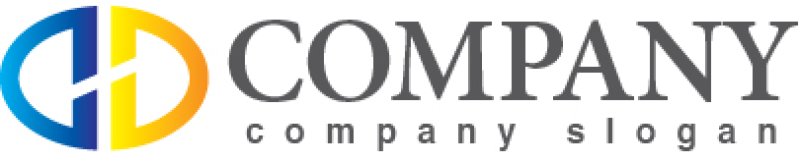 画像5: C・D・楕円・グラデーション・アルファベット・ロゴ・マークデザイン3498 (5)