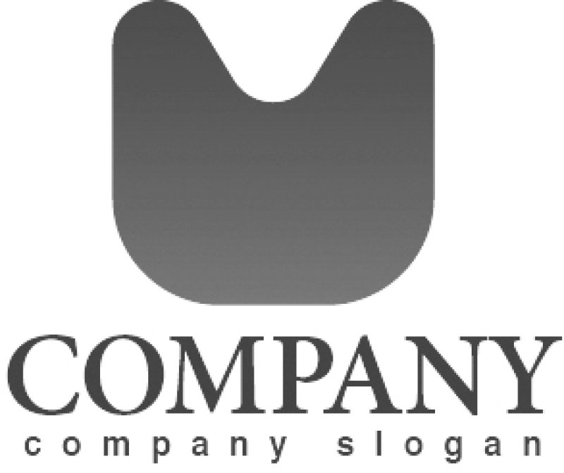 画像4: M・猫・凹み・グラデーション・アルファベット・ロゴ・マークデザイン3499 (4)